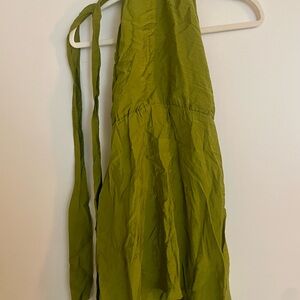 Olive Halter Dress